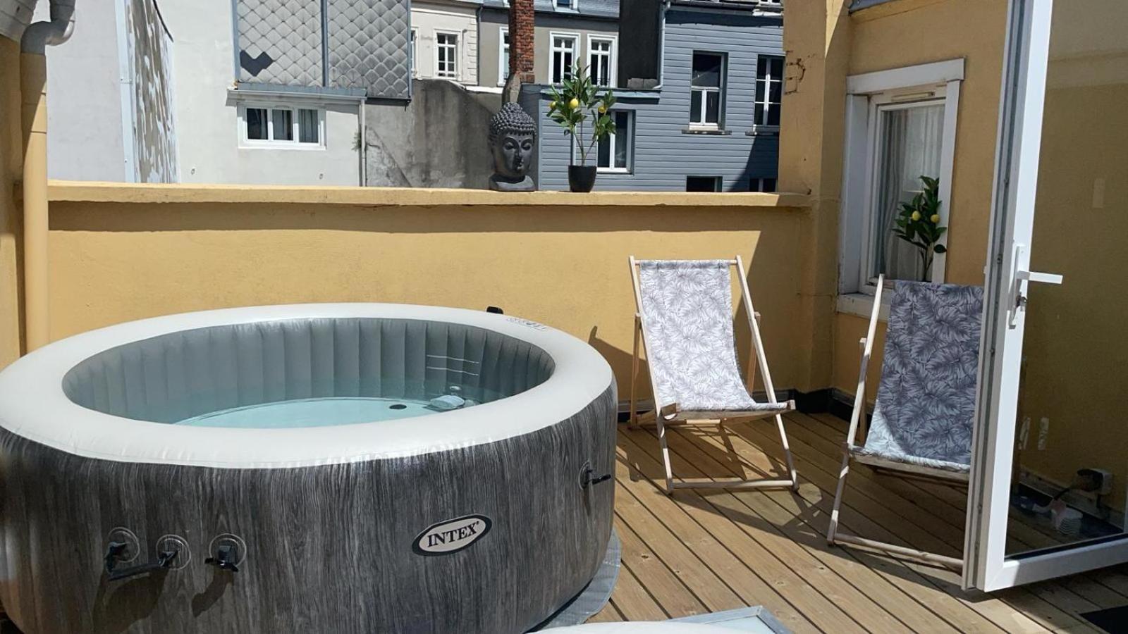 Spa Central Charmant Duplex Cosy 90M2 A 300M Rue Pietonne Et 500 M Du Port Boulogne-sur-Mer Luaran gambar