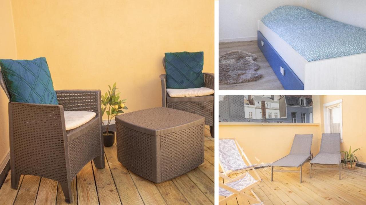 Spa Central Charmant Duplex Cosy 90M2 A 300M Rue Pietonne Et 500 M Du Port Boulogne-sur-Mer Luaran gambar